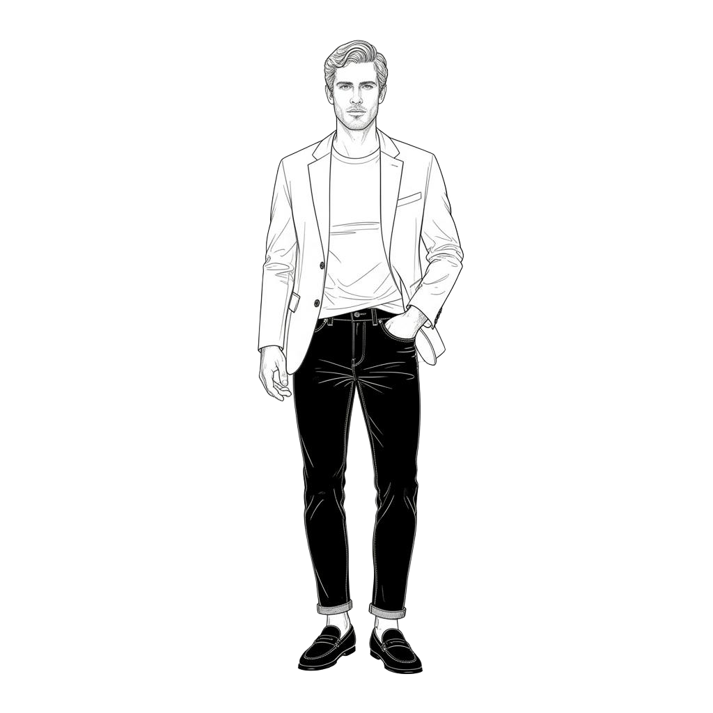 Arquétipo de estilo masculino Smart Casual — consultoria de imagem